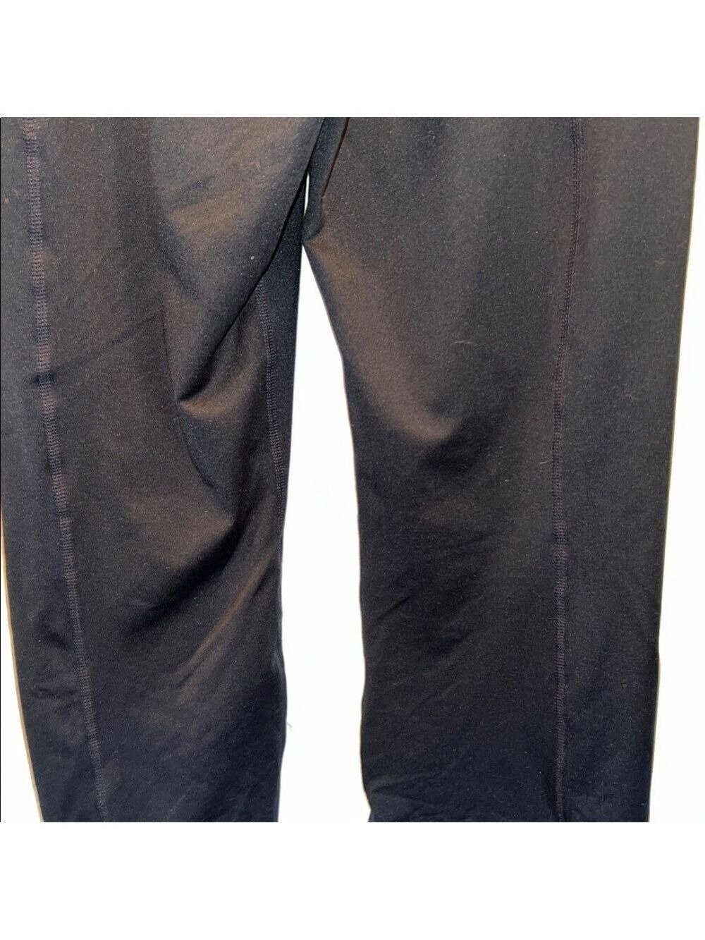 Tangerine Navy Blue Bell Leg Legging, Size Large - Picture 7 of 9